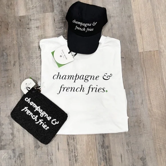 kate spade | Tops | Kate Spade Target Champagne French Fries  display picture 1